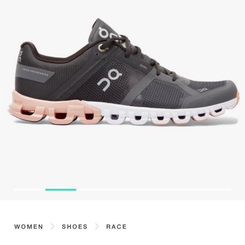 NWOB On Cloudflow Gray Womens Sneakers Size 7 US 38 EUR